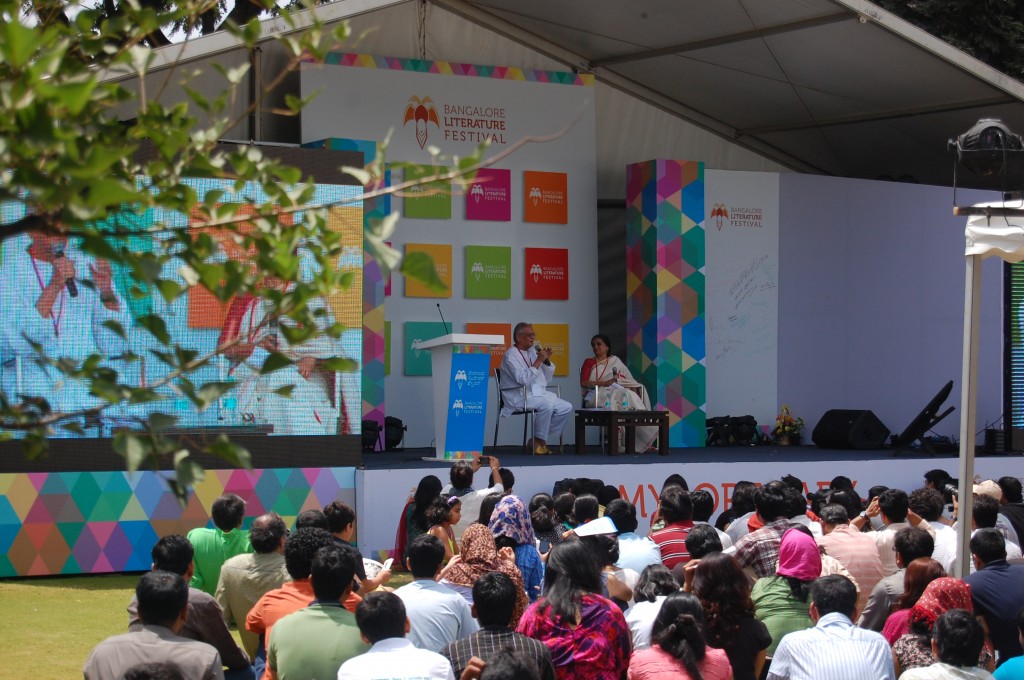 Gulzar in a session with Bhawana Somaaya