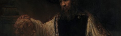 Aristotle with a Bust of Homer by Rembrandt